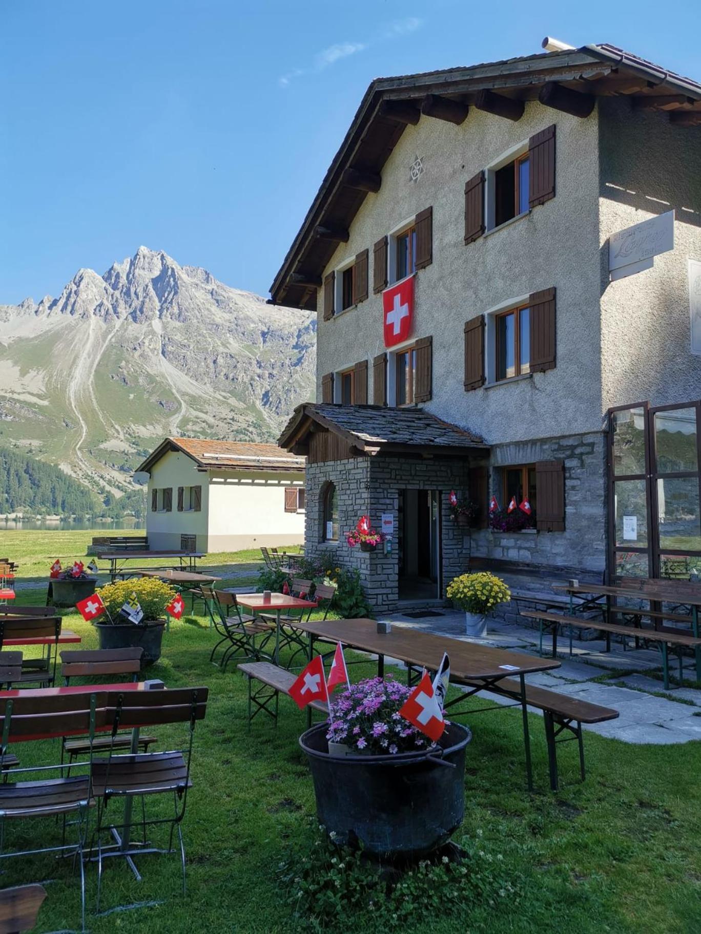 Hotel Ristorante Lagrev Maloja Zewnętrze zdjęcie