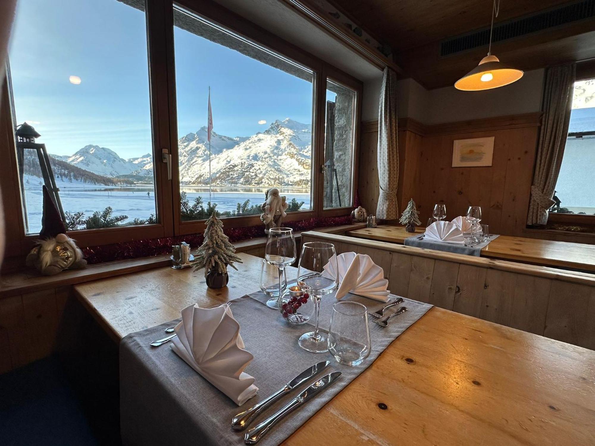 Hotel Ristorante Lagrev Maloja Zewnętrze zdjęcie