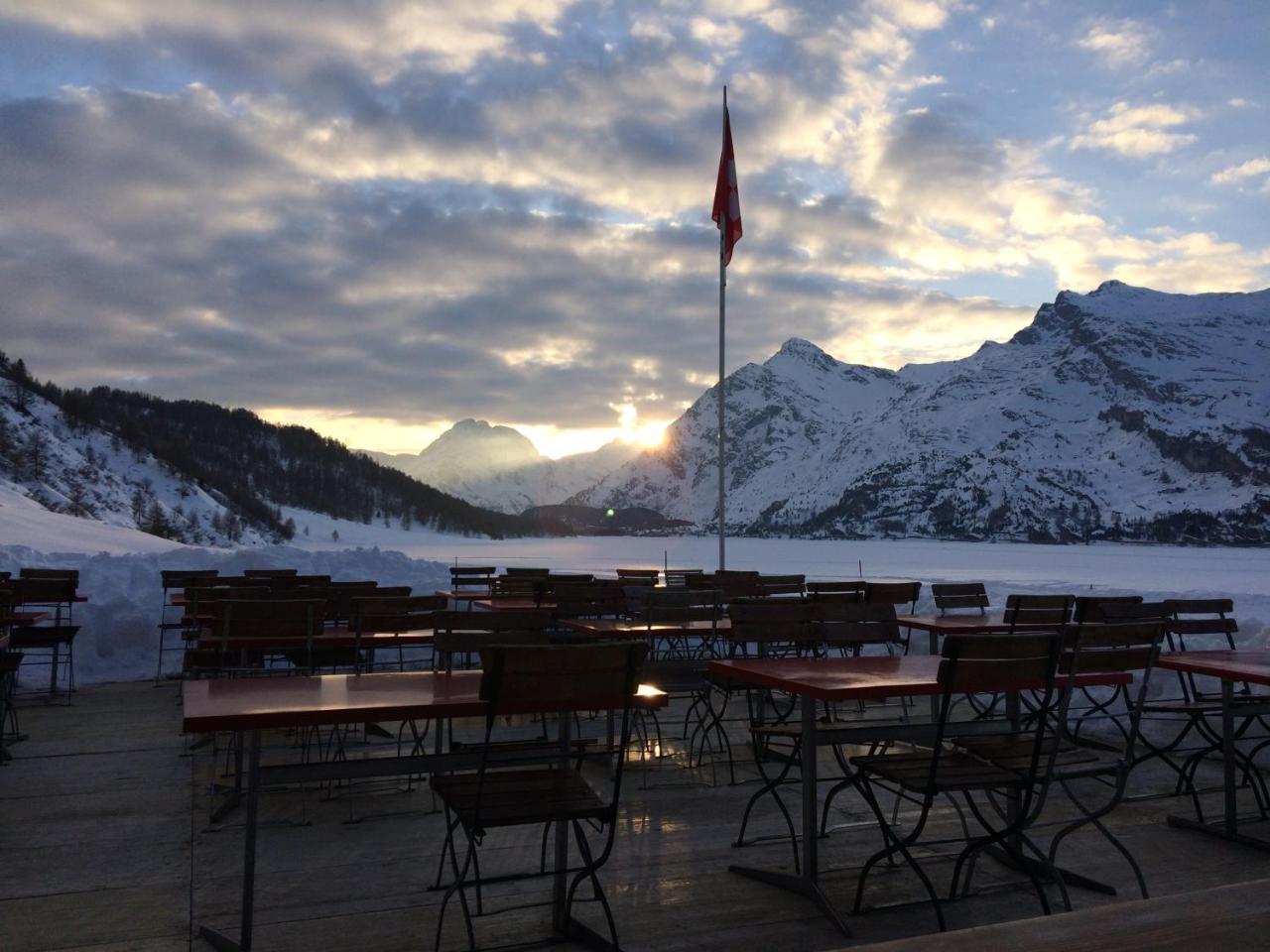 Hotel Ristorante Lagrev Maloja Zewnętrze zdjęcie